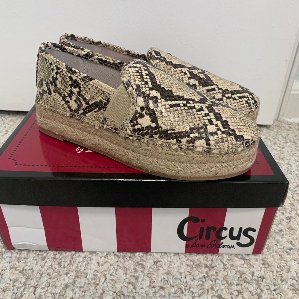Circus by Sam Edelman Platform Snake Espadrille